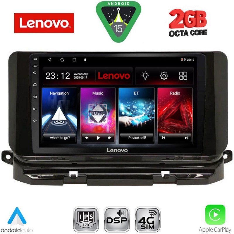 Digital iQ LENOVO LVF 5598_CPA (10inc) MULTIMEDIA TABLET for SKODA OCTAVIA 8 mod. 2021-2026