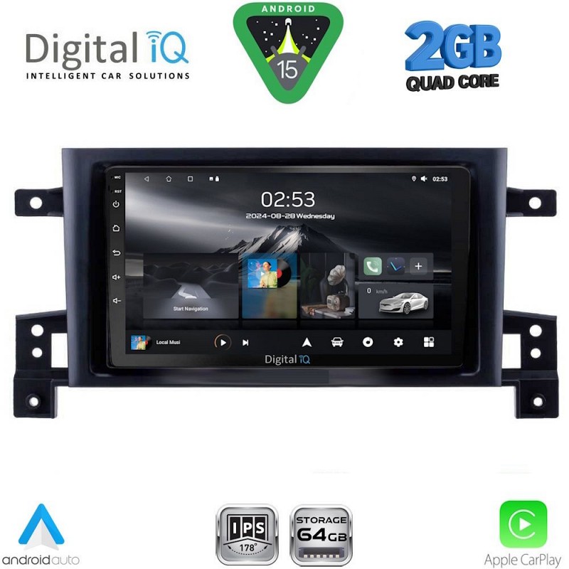 DIGITAL IQ RSD 1696_CPA (9inc) MULTIMEDIA TABLET for SUZUKI GRAND VITARA mod. 2005-2015