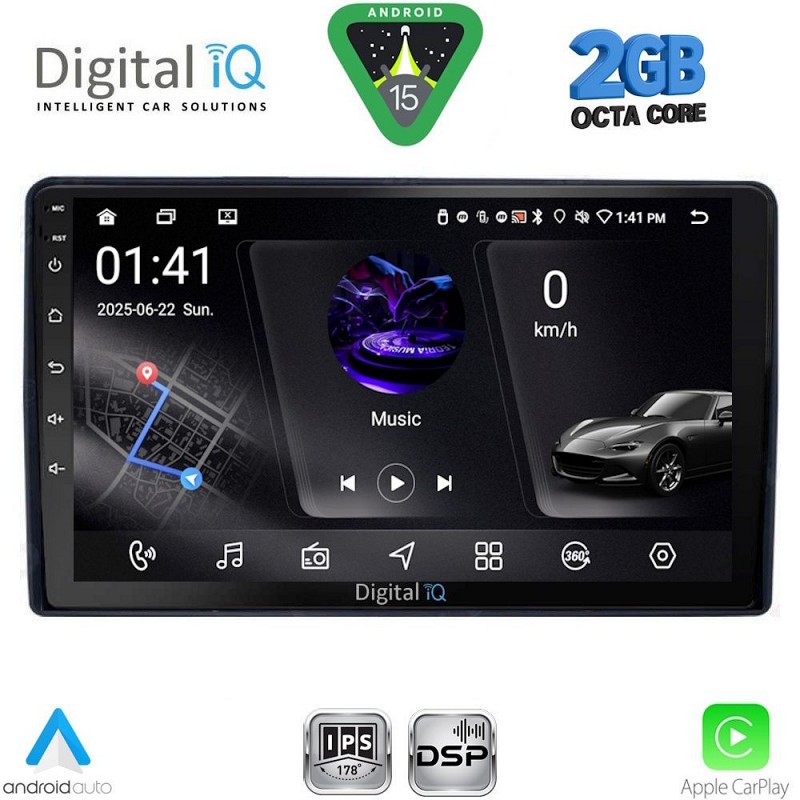 DIGITAL IQ RSF 4081_CPA (9inc) MULTIMEDIA TABLET for CITROEN ? PEUGEOT mod. 2008-2018