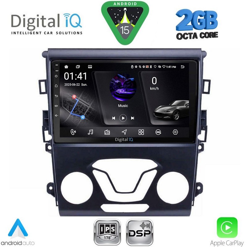 DIGITAL IQ RSF 4164_CPA A/C (9inc) MULTIMEDIA TABLET for FORD MONDEO mod. 2014-2023