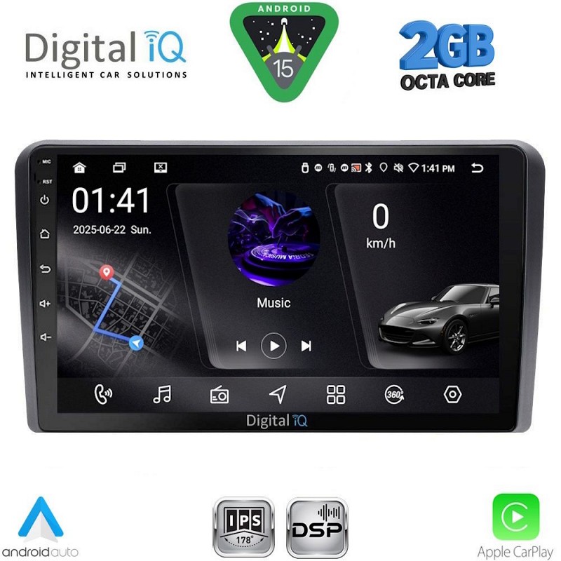 DIGITAL IQ RSF 4168RD_CPA (9inc) MULTIMEDIA TABLET for FORD mod. 2007-2011