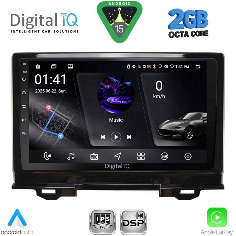DIGITAL IQ RSF 4202_CPA (9inc) MULTIMEDIA TABLET for HONDA HRV mod. 2021-2026