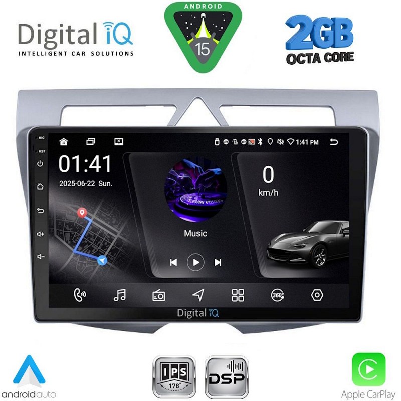 DIGITAL IQ RSF 4307_CPA (9inc) MULTIMEDIA TABLET for KIA PICANTO mod. 2008-2011