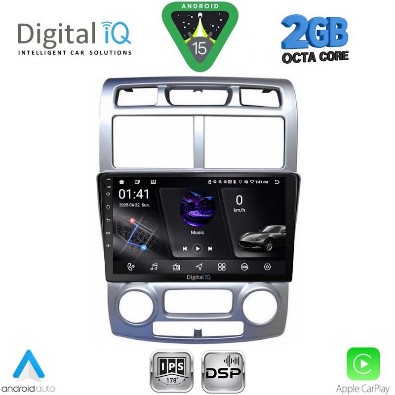 DIGITAL IQ RSF 4324SL_CPA (CLIMA) (9inc) MULTIMEDIA TABLET for KIA SPORTAGE mod. 2004-2010