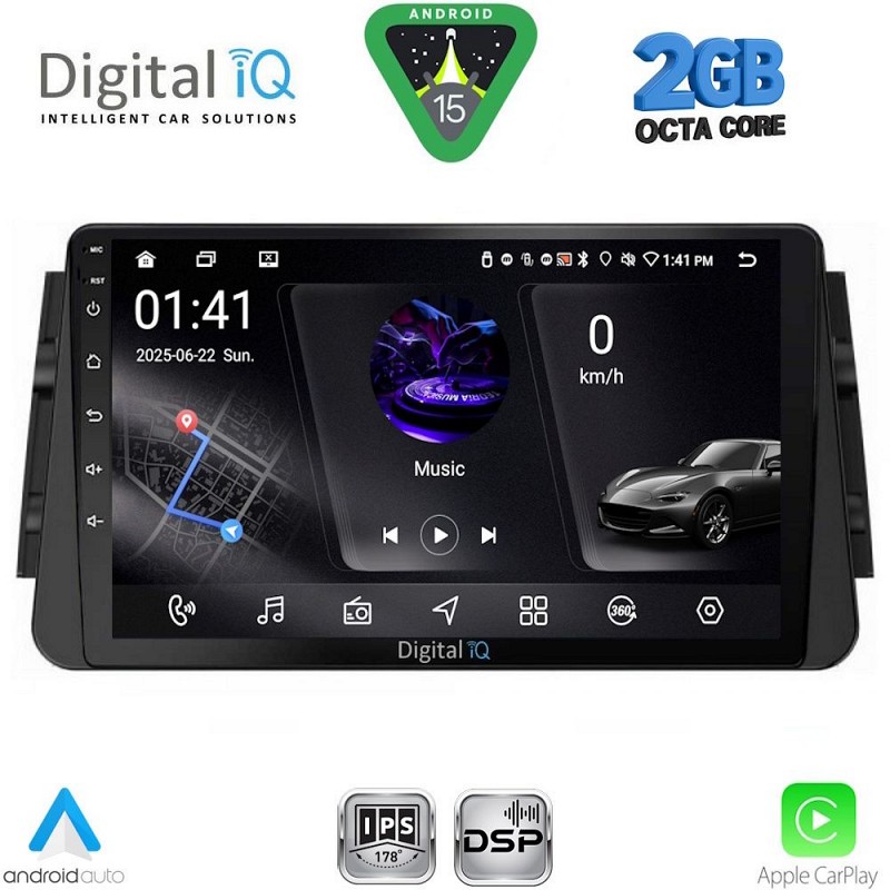 DIGITAL IQ RSF 4460_CPA (9inc) MULTIMEDIA TABLET for NISSAN MICRA mod. 2017-2025