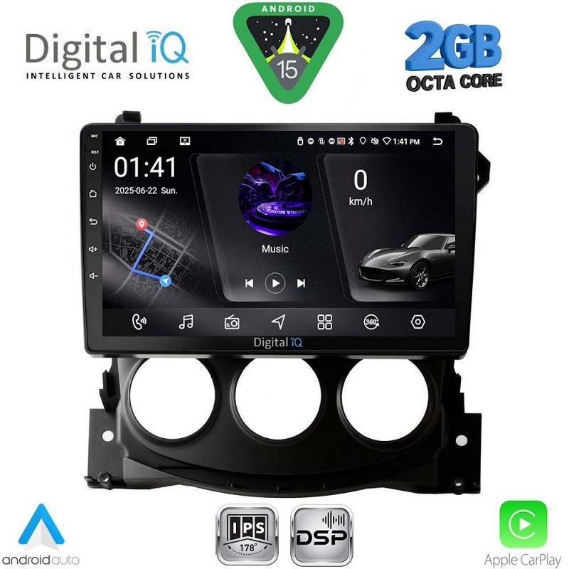 DIGITAL IQ RSF 4479_CPA (9inc) MULTIMEDIA TABLET for NISSAN 370Z mod. 2009-2012