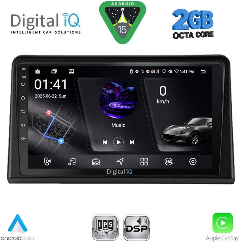 DIGITAL IQ RSF 4548_CPA (9inc) MULTIMEDIA TABLET for RENAULT EXPRESS mod. 2020-2026