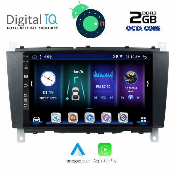 DIGITAL IQ BXE 5403_CPA (8inc) TABLET OEM MERCEDES C - CLK (W203-209) mod. 2004-2008