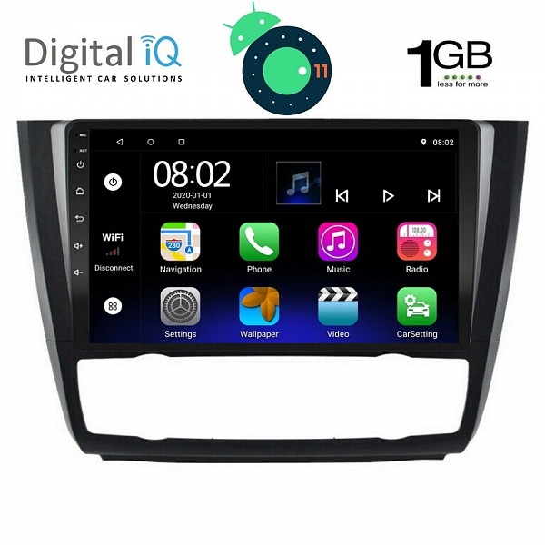 DIGITAL IQ RTA 1040_GPS CLIMA (9inc) MULTIMEDIA TABLET OEM BMW S.1  E81-82-87-88 mod. 2004-2013