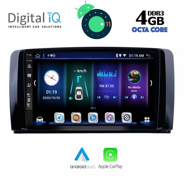 DIGITAL IQ BXD 6422_GPS (9inc) MULTIMEDIA TABLET OEM MERCEDES R (W251) mod. 2006-2015