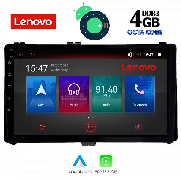 Digital iQ LENOVO SSX 9703_GPS (9inc) MULTIMEDIA TABLET OEM TOYOTA AURIS mod. 2015> - COROLLA mod. 2017-2019