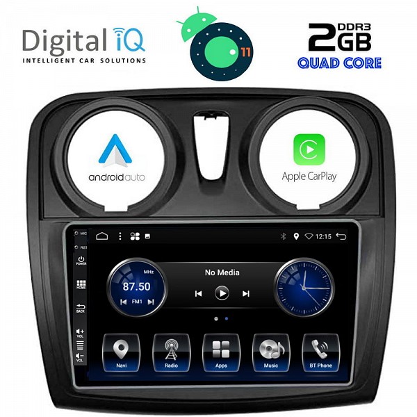 DIGITAL IQ BXH 2108_CPA (9inc) MULTIMEDIA TABLET OEM DACIA LOGAN - SANDERO mod. 2012-2019