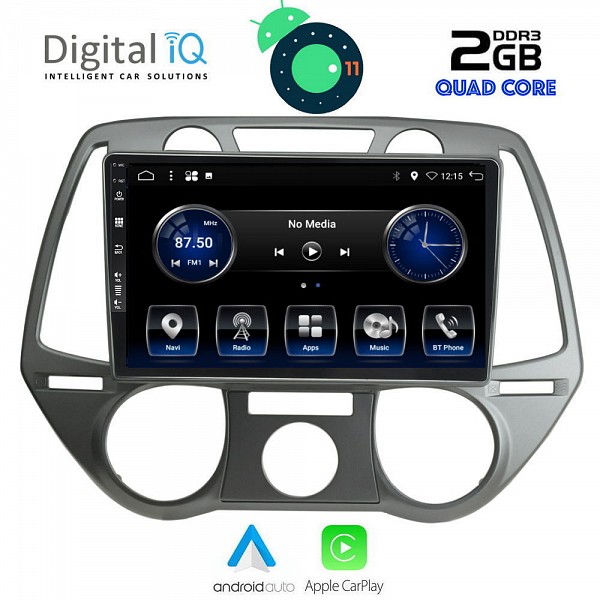 DIGITAL IQ BXH 2228_CPA A/C (9inc) MULTIMEDIA TABLET OEM HUYNDAI i20 mod. 2008-2012