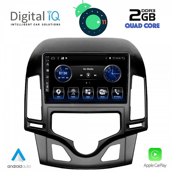 DIGITAL IQ BXH 2231_CPA CLIMA (9inc) MULTIMEDIA TABLET OEM HYUNDAI i30 mod. 2007-2012