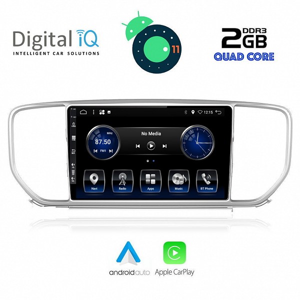 DIGITAL IQ BXH 2327_CPA (9inc) MULTIMEDIA TABLET OEM KIA SPORTAGE mod. 2018>