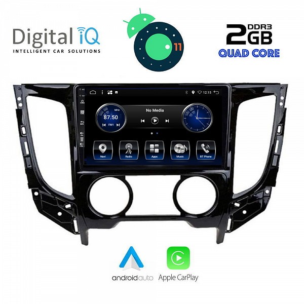 DIGITAL IQ BXH 2437_CPA A/C (9inc) TABLET OEM MITSUBISHI L200 mod. 2015>  A/C
