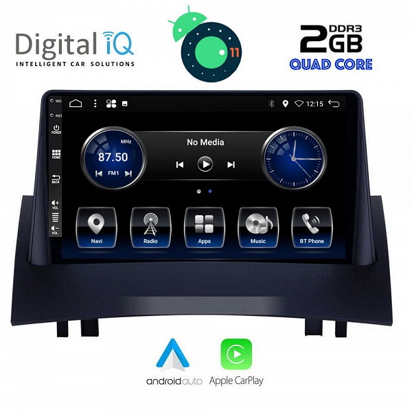 DIGITAL IQ BXH 2555_CPA (9inc) MULTIMEDIA TABLET OEM RENAULT MEGANE 2 mod. 2002-2008