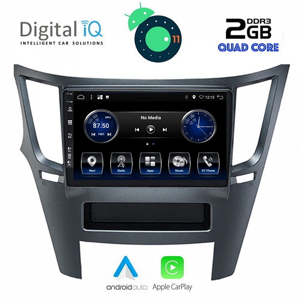 DIGITAL IQ BXH 2667_CPA (9inc) TABLET OEM SUBARU LEGACY - OUTBACK mod. 2009>
