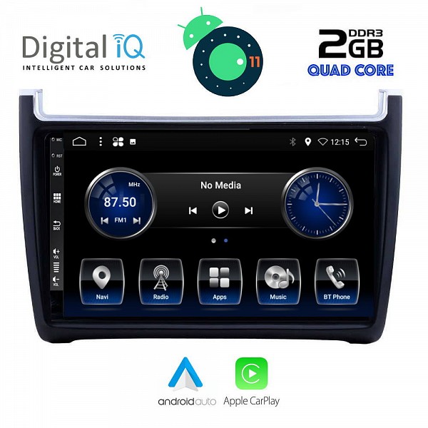 DIGITAL IQ BXH 2757_CPA (9inc) TABLET OEM VW POLO mod. 2014-2017