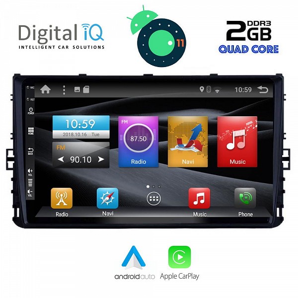 DIGITAL IQ BXH 2758_CPA (9inc) TABLET OEM VW POLO - TROC - TCROSS mod. 2017>