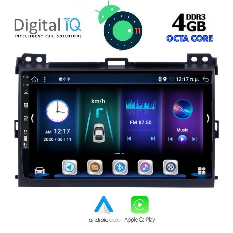 DIGITAL IQ BXD 6723_CPA (9inc) TABLET OEM TOYOTA LANDCRUISER mod. 2002-2008