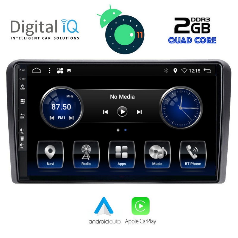 DIGITAL IQ BXH 2003_CPA (9inc) MULTIMEDIA TABLET OEM AUDI A3 mod. 2003-2012