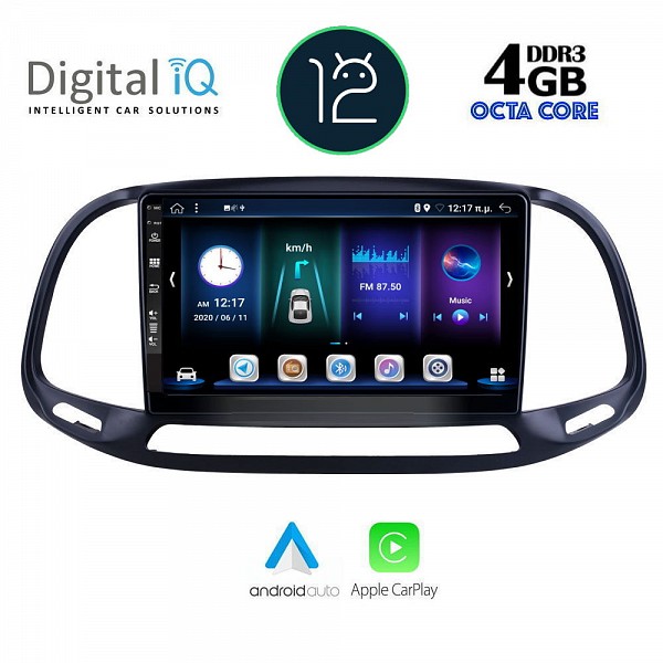 DIGITAL IQ BXD 6138_CPA (9inc) MULTIMEDIA TABLET OEM FIAT DOBLO ? OPEL COMBO mod. 2015-2018