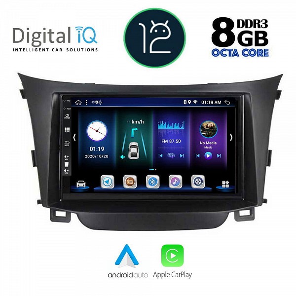 DIGITAL IQ BXD 8232_CPA (9inc) MULTIMEDIA TABLET OEM HYUNDAI i30  mod. 2012-2017