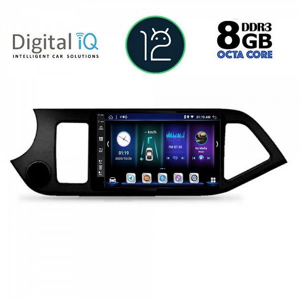 DIGITAL IQ BXD 8308_CPA (9inc) MULTIMEDIA TABLET OEM KIA PICANTO mod. 2011-2017