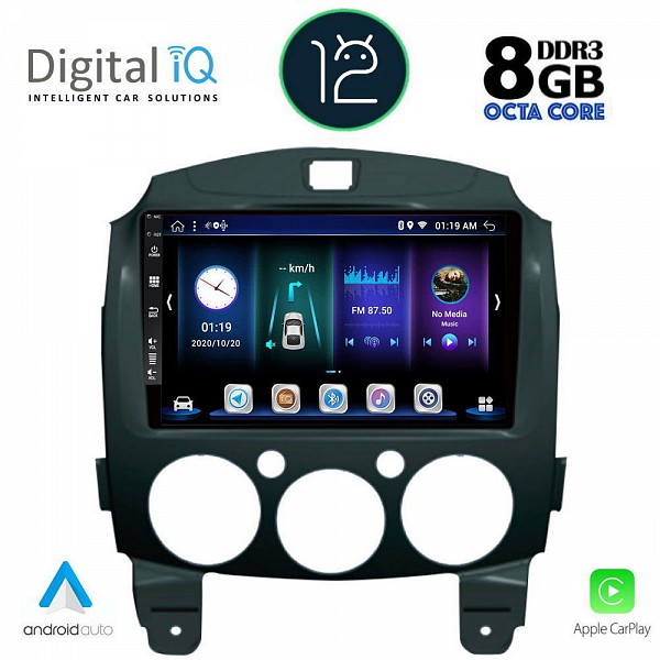 DIGITAL IQ BXD 8361_CPA (9inc) MULTIMEDIA TABLET OEM MAZDA 2  mod. 2007-2014