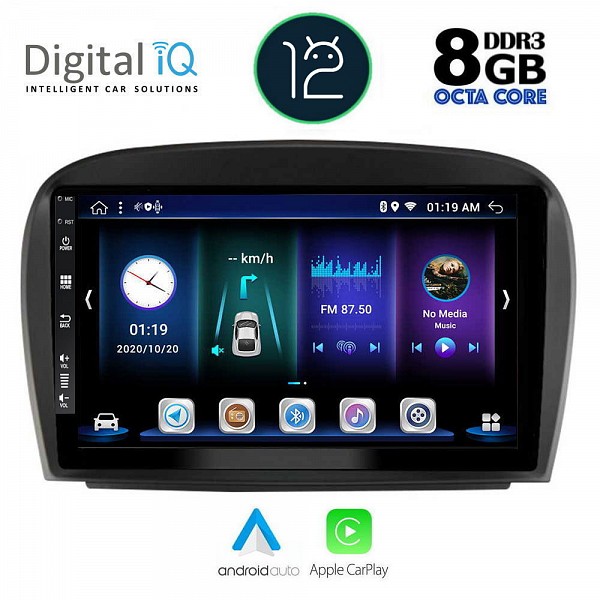 DIGITAL IQ BXD 8427_CPA (9inc) MULTIMEDIA TABLET OEM MERCEDES SL (R230) FACELIFT mod. 2006-2012