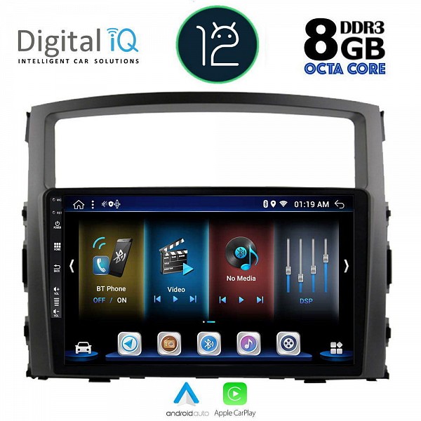 DIGITAL IQ BXD 8446_CPA (9inc) MULTIMEDIA TABLET OEM MITSUBISHI PAJERO mod. 2006-2013