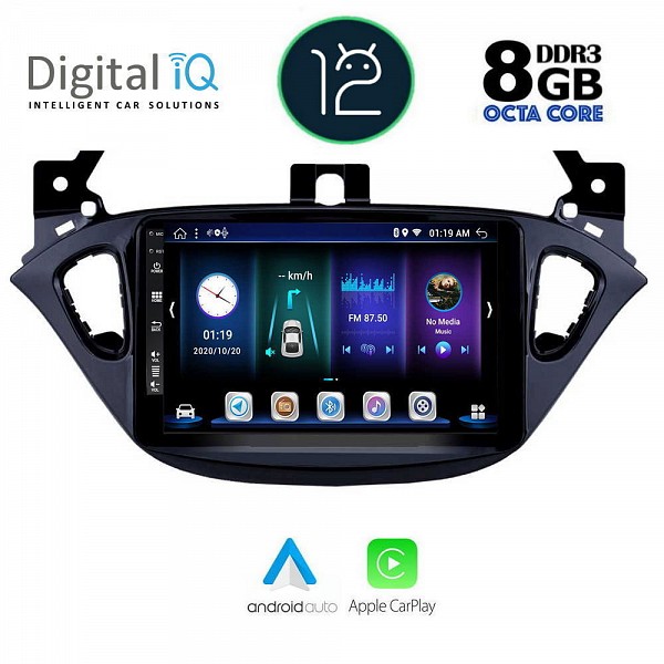DIGITAL IQ BXD 8486_CPA (9inc) MULTIMEDIA TABLET OEM OPEL CORSA E mod. 2014-2021