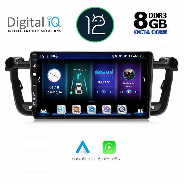DIGITAL IQ BXD 8518_CPA (9inc) MULTIMEDIA TABLET OEM PEUGEOT 508 mod. 2010-2016