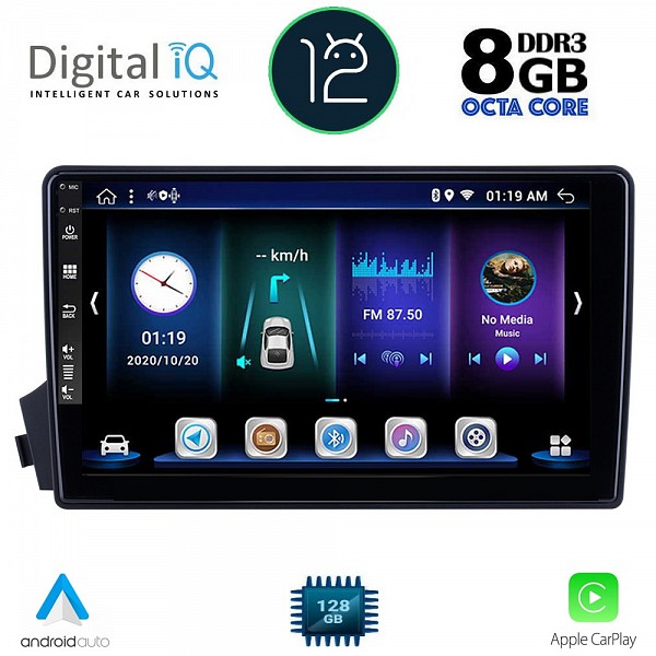 DIGITAL IQ BXD 8650_CPA (9inc) MULTIMEDIA TABLET SSANGYANG AKTYON - KYRON mod. 2006-2015