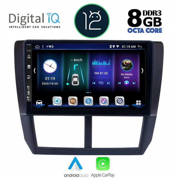 DIGITAL IQ BXD 8662_CPA (9inc) MULTIMEDIA TABLET OEM SUBARU FORESTER - IMPREZA - XV mod. 2008-2013