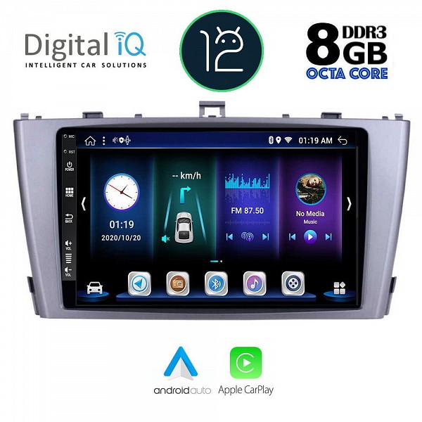 DIGITAL IQ BXD 8705_CPA (9inc) MULTIMEDIA TABLET OEM TOYOTA AVENSIS (T27) mod. 2009-2015