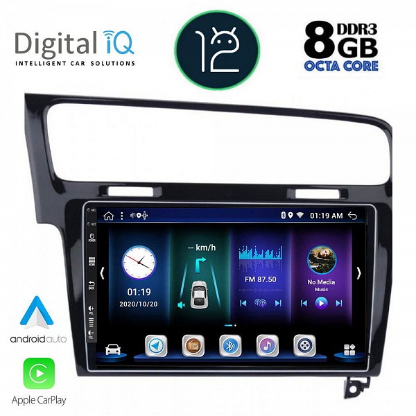 DIGITAL IQ BXD 8747_CPA (10inc) MULTIMEDIA TABLET OEM VW GOLF 7 mod. 2013-2020