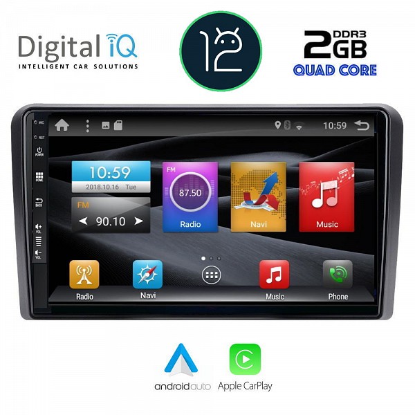 DIGITAL IQ BXH 2003_CPA (9inc) MULTIMEDIA TABLET OEM AUDI A3 mod. 2003-2012