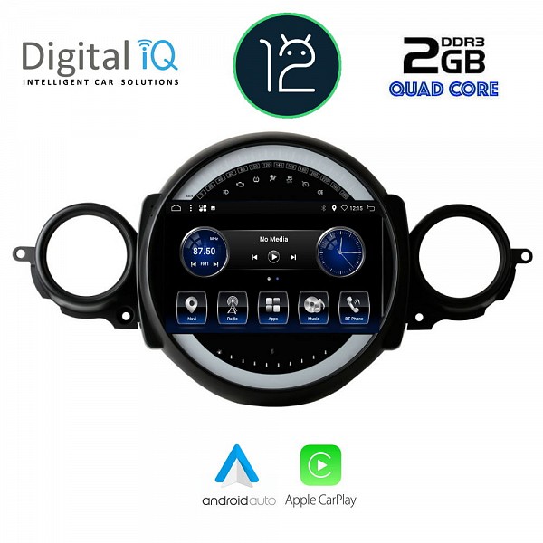 DIGITAL IQ BXH 3064_CPA (9inc) MULTIMEDIA TABLET OEM MINI COOPER (R56-R57) mod. 2006-2014 - CLUBMAN (R55) mod. 2007-2014