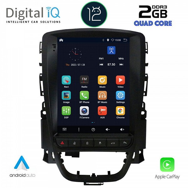 DIGITAL IQ BXH 2972_CPA TESLA STYLE  OEM OPEL ASTRA J  2011-2016