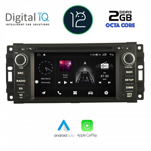 DIGITAL IQ MSF 324_CPA (7? DECK) MULTIMEDIA OEM JEEP ALL mod. 2005-2018