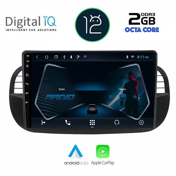 DIGITAL IQ RTC 5130_CPA (9inc) MULTIMEDIA TABLET OEM FIAT 500 mod. 2007-2015