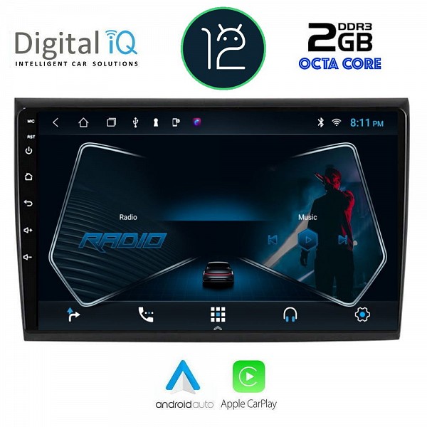 DIGITAL IQ RTC 5136_CPA (9inc) MULTIMEDIA TABLET OEM FIAT BRAVO mod. 2007>