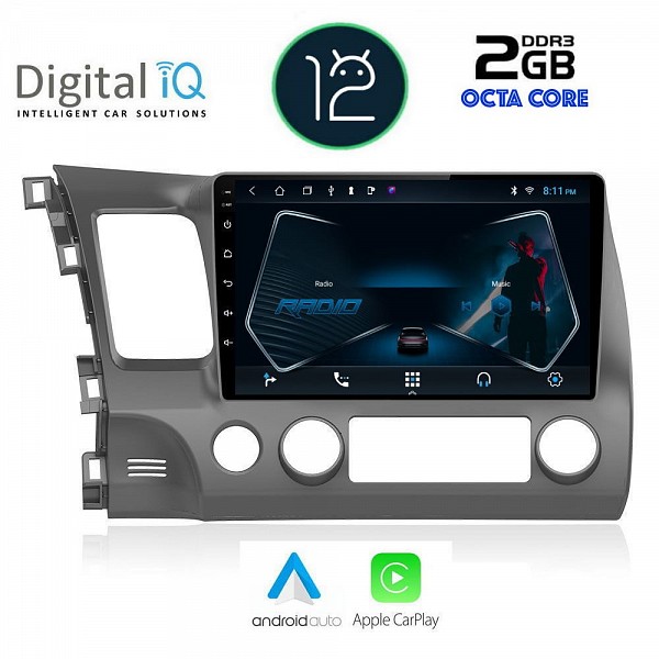 DIGITAL IQ RTC 5188_CPA (10inc) MULTIMEDIA TABLET OEM HONDA CIVIC 4D mod. 2006-2012
