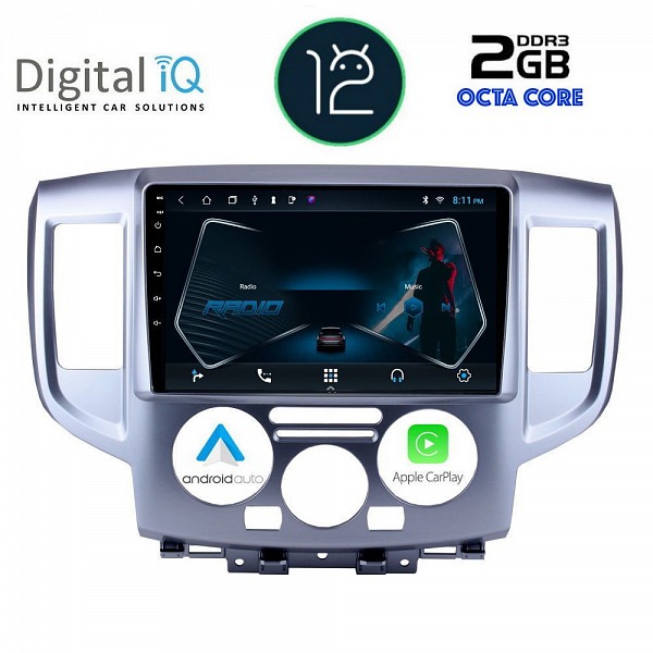 DIGITAL IQ RTC 5458_CPA (9inc) MULTIMEDIA TABLET OEM NISSAN NV 200 mod. 2009>