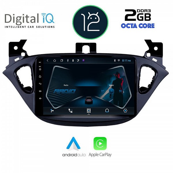 DIGITAL IQ RTC 5486_CPA (9inc) MULTIMEDIA TABLET OEM OPEL CORSA E mod. 2014-2021