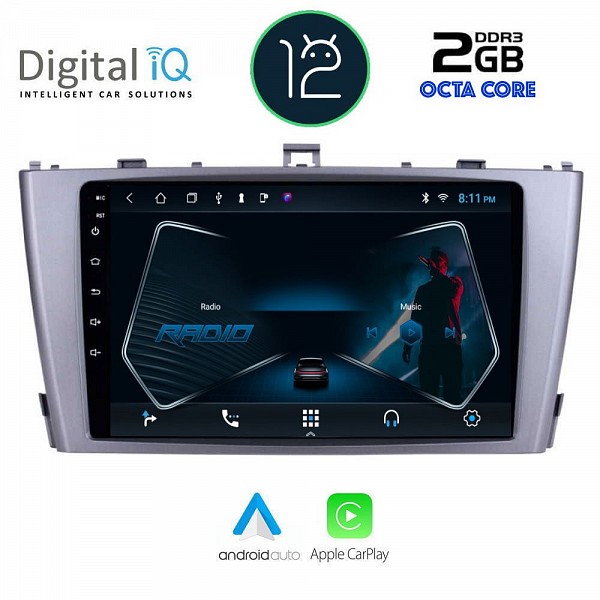 DIGITAL IQ RTC 5705_CPA (9inc) MULTIMEDIA TABLET OEM TOYOTA AVENSIS (T27) mod. 2009-2015
