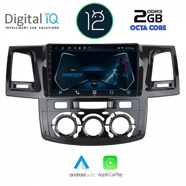 DIGITAL IQ RTC 5720_CPA (9inc) MULTIMEDIA TABLET OEM TOYOTA HILUX mod. 2005-2016