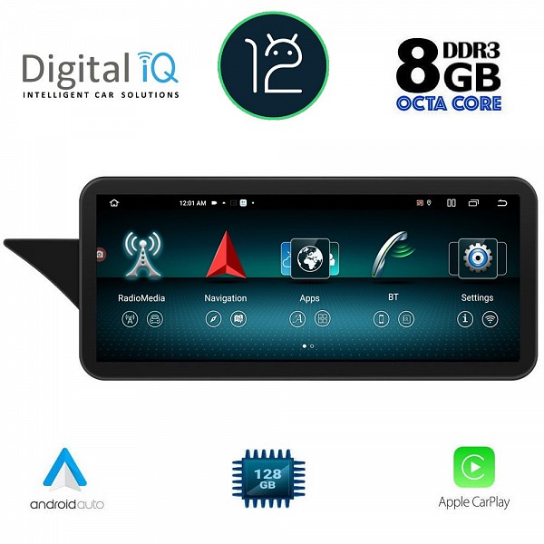 DIGITAL IQ TOP 19996_CPA (12.3") (NTG 4.5) MULTIMEDIA OEM MERCEDES GLK (X204) mod. 2013-2016